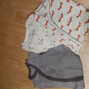 Like new organic cotton sleep sacks (3)